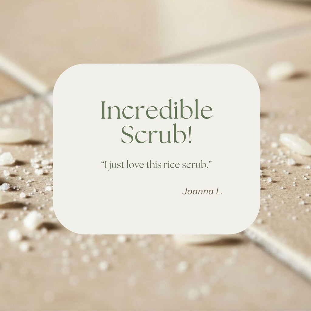 Gentle Exfoliating Rice Scrub (50ml)