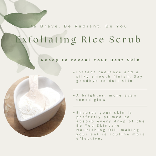 Gentle Exfoliating Rice Scrub (500ml Spa-size)